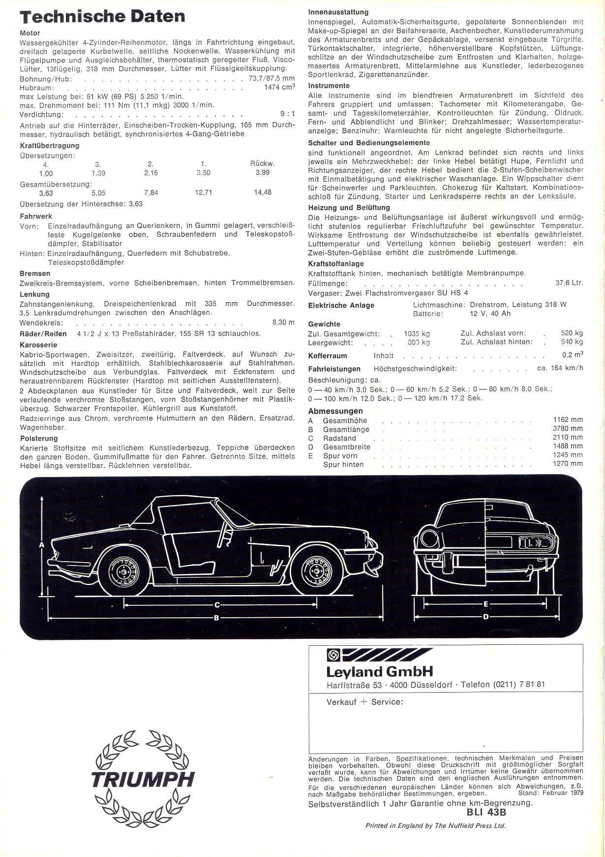 Triumph Spitfire 1500!